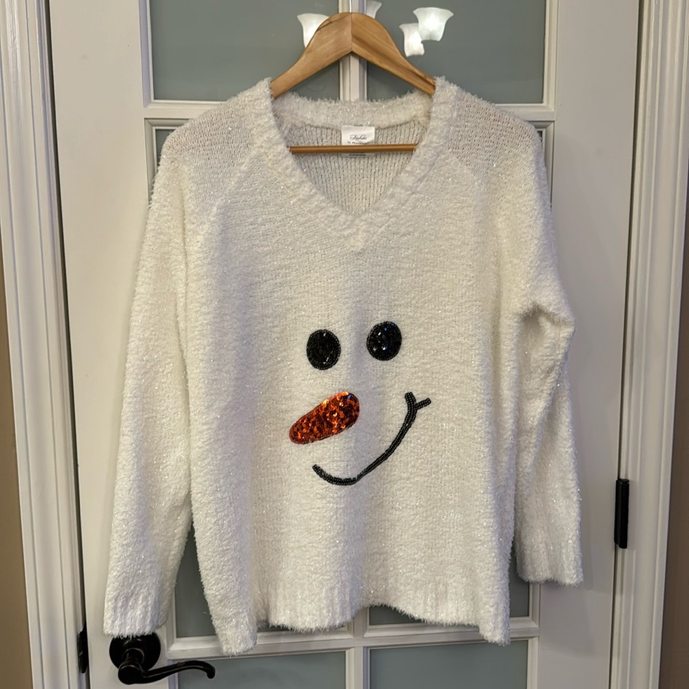 Fashion by Mirabeau Snowman Sweater